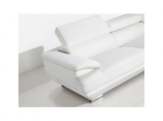 Design Eckcouch Lieder Sofa Canapé Polster Eck Wunnlandschaf Sëtz Garnitur