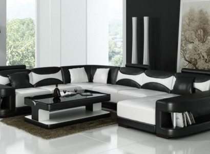 XXL grouss Wunnlandschaft U-Form Eckssofa Sofa Couch Polster Garnitur Lieder