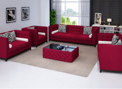 Sofagarnitur Ledersofa Sofa Couchen Sofa Sëtzer Set Polster Couch 3tlg Fautteuil