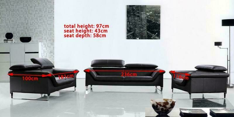 Relax Sofaensemble 3+2+1 Sëtzer Set Design Sofaen Polster Lieder Couchen