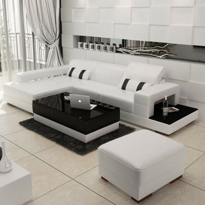 Eckcouch Couch Polster Wunnlandschaft Lieder Eck Sofagarnitur L Form mat Hocker