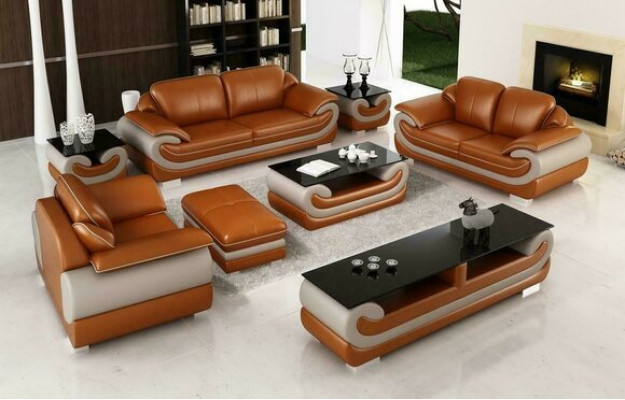Relax Sofagarnitur 3+2+1 Sëtzer Set Design Sofas Polstersofaen Lieder.