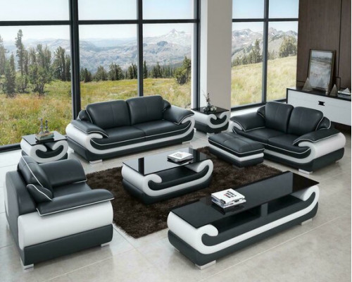 Relax Sofagarnitur 3+2+1 Sëtzer Set Design Sofas Polstersofaen Lieder.