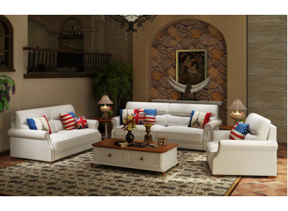 Sëtzgrupp Modern 3+2+1 Sëtz Set Design Sofa Polster Couchen Couch