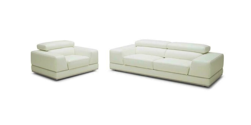 Ledercouch Couchganitur 3+2+1 Sëtzer Set Garnitur Polsterkiela Deko Canapé