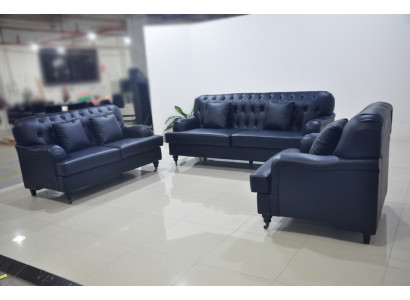 Chesterfield Sofa Lieder Sofagarnituren Elegant Luxus Wunnzëmmer Modern Design
