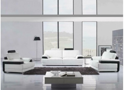 Modern Sofagarnitur Sofa Canapé Set Design Polster Design Canapéen