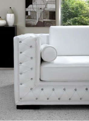 Sofagarnitur 3+1+1 Sëtzer Set Design Sofas Polster Couches Lieder Chesterfield