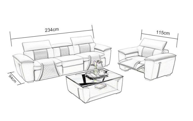 Canapé-Set 311 Sëtz Set Multifunktion Canapéë Polster Couchen Lieder Relax Nei