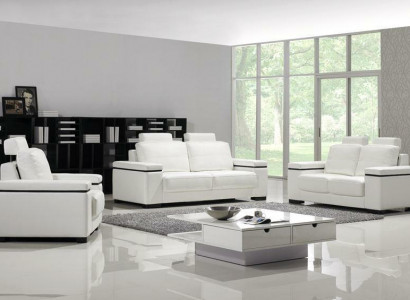 Sofagarnitur 3+2+1 Set Design Sofanen Poliichter Lieder Relax Couchen