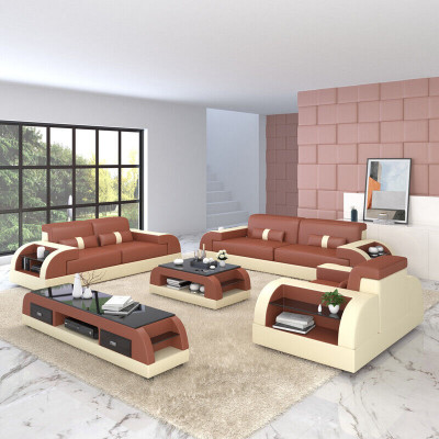 Canapé-Garnitur Polster 321 Sëtzer Set Design Sofaen Sofae Lieder Modern