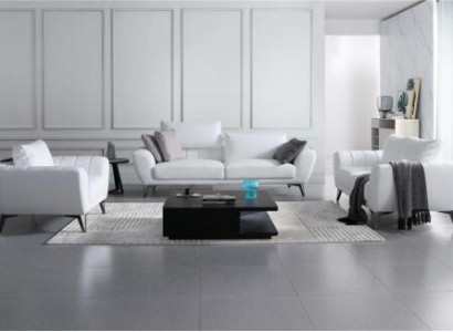 Ledergarnitur Komplett Set - Nobelt Designer Couchen Wunnzëmmer Sëtzmiwwelen