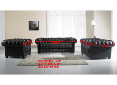 Chesterfield Couches Sofas Polster Lieder 321 Sëtzer Sofagarnitur Garnituren
