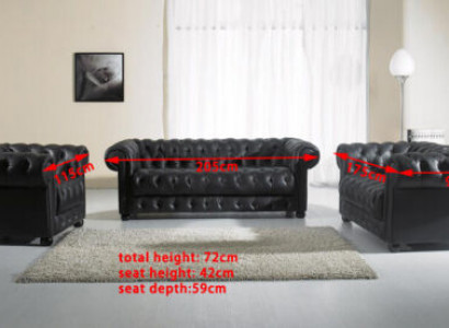 Chesterfield Couches Sofas Polster Lieder 321 Sëtzer Sofagarnitur Garnituren
