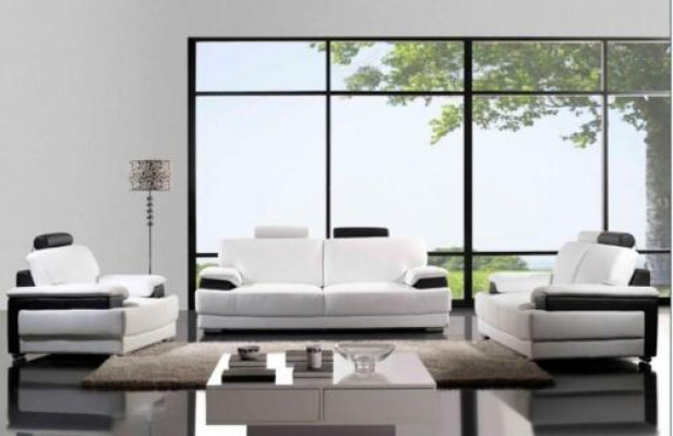 Sofa Sofagarnitur Lieder-Sofa Couchen Sëtz Set Sofa Polster Couch 3tlg Fauteuil