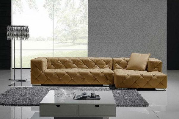 Chesterfield Lieder Modern Canapé Wunnlandschaft Liedercanapé Eckcanapé Canapé