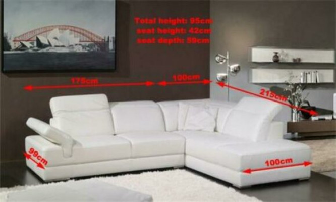 Sofa Wunnlandschaft Eckcouch L Form Ecksofa Canapé Garnitur Polster