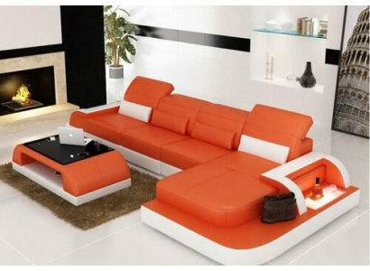 Wohnlandschaft Ecksofa Liederzofa Eckcouchen Sofa mat Regal Polster Lieder