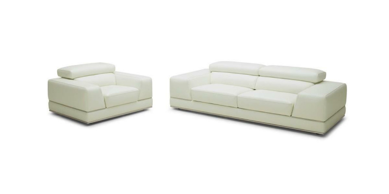 Ledercouch Lounge-Wunnlandschaft 3+1+1 Nei Garnitur Couch Sofagarnitur
