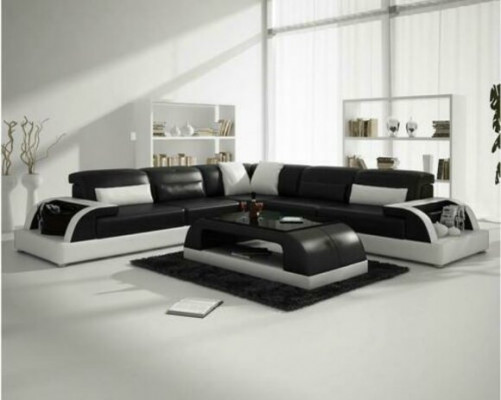 Eckcouch Eck Polster Wunnlandschaft Canapé Canapé-Element U-Form