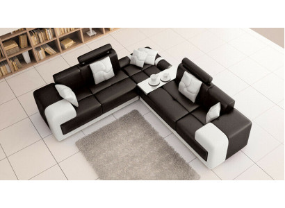 Canapé Eckcouch L-Form Couch Garnitur Déngtem Canapé Wohnlandschaft