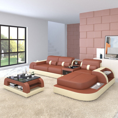 Eckcouch L-Form Wunnlandschaft Sofa Canapé Polster Ecke Garnitur Lieder