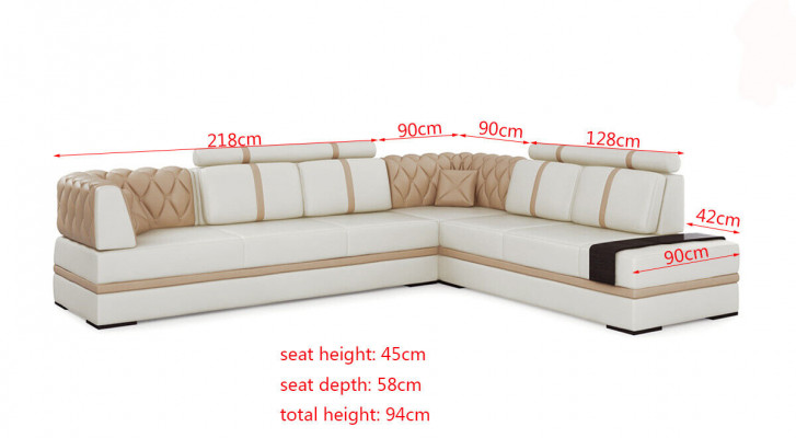 Eckcouch Sofa Couch Polster Wunnlandschaft Lieder Deko Ecksofa Garnitur