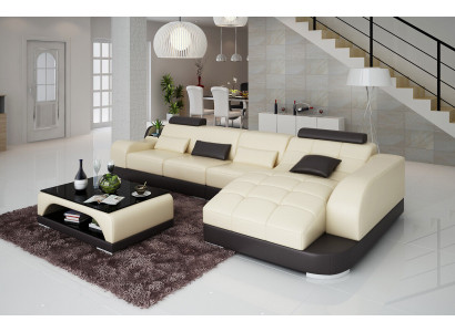 Wunnecktionsofa L Form Stoffcouch Wunnlandschaf Garnitur Design Modern Sofa