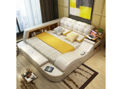 Luxus Funktiouns-Bett mat Tresor Laptop Oflage Duebel Ehe Better xxl Hotel Lieder