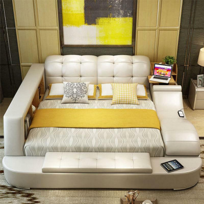 Luxus Funktiouns-Bett mat Tresor Laptop Oflage Duebel Ehe Better xxl Hotel Lieder