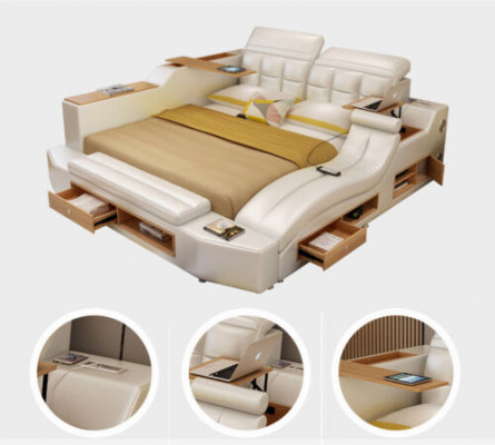 Funktioun Bett Duebelbett Liederbett Better Lieder Polster Schlofzëmmer Bestietnes