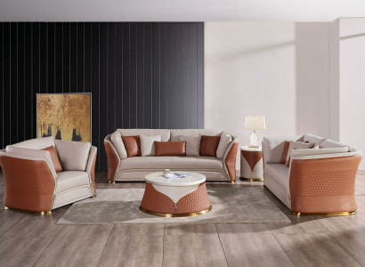Canapéen Sofas Polster Lieder 32 Sëtz Sofasett Designer Garnituren