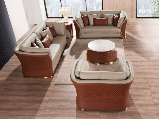 Canapéen Sofas Polster Lieder 32 Sëtz Sofasett Designer Garnituren