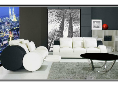 Sofa Garnitur 3+2 Sëtzer Sofa Sëtz Couch Polster Garnitur Modern Couchen