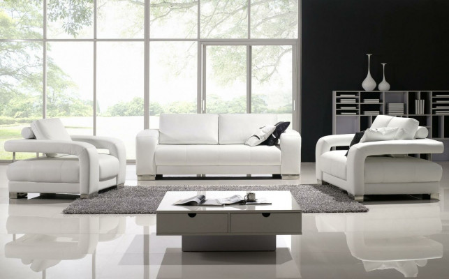 Design Canapé Sofas Polster 3+2 Sëtzer Sofagarnitur Set Lieder Sofa Garnituren