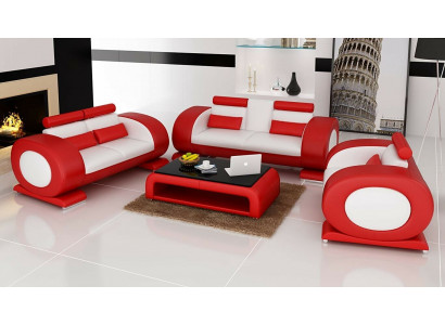 Sofagarnitur Design Canapéen Sofas Polster 3+2 Sëtzer Set Lieder Sofa Garnituren