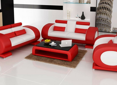 Sofagarnitur Design Canapéen Sofas Polster 3+2 Sëtzer Set Lieder Sofa Garnituren