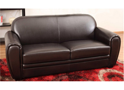 Chesterfield Canapéen Këssen Lieder 3+2 Sëtzer Sofa Garnitur Set Sofasen