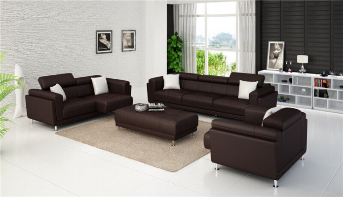 Garnituren Design Canapéen Sofas Polster 3+2 Sëtzer Sofagarnitur Set Lieder Sofa