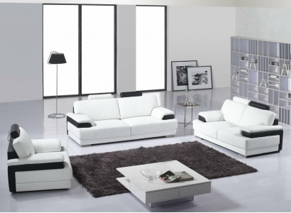 Komplett Set Canapé-Eckelement 3+2 Sëtzer Design Sofa Canapé Wunnlandschaft