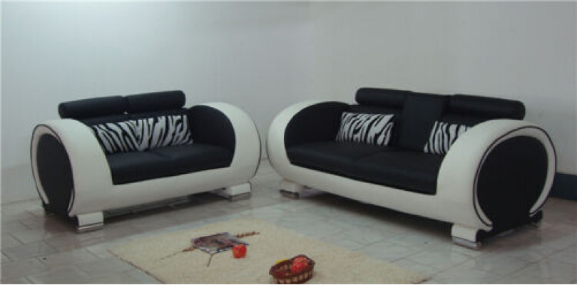 Design Canapéen Sofas Këssen 3+2 Sëtzer Set Sofagarnitur Sofa Lieder Garnituren