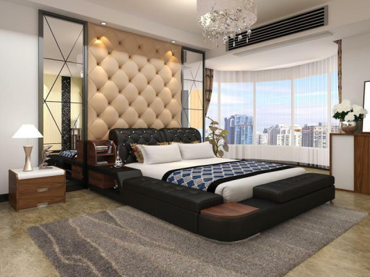Multifunktion Bett Design Polster Duebelbett Better Chesterfield Luxus