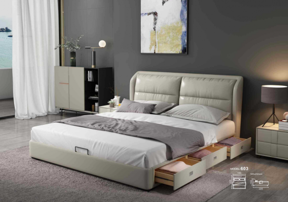 Designer Bett Schlofkummer Better Textil Lieder Hotel Luxus Polster Samett Stoff