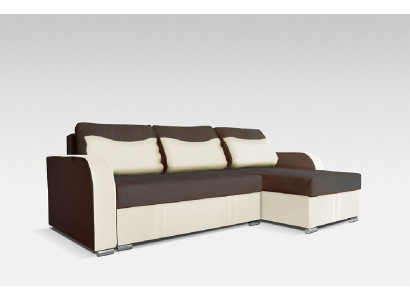 Eckgarnitur Sofa Designer Sofa Schloffunktion Bettkëscht Schlofsofa Ecksofa Couch