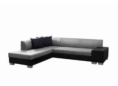 L-Form Designer Canapé mat Betfunktion Wunnlandschaft Schlofssofa Eckcanapé Canapé