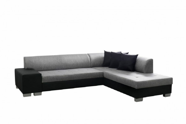 L-Form Designer Canapé mat Betfunktion Wunnlandschaft Schlofssofa Eckcanapé Canapé