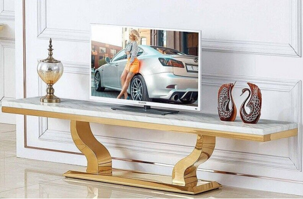 Modern TV-Sideboard Regal Edelstol Kommode Board Nei Konsolen