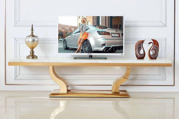 Modern TV-Sideboard Regal Edelstol Kommode Board Nei Konsolen