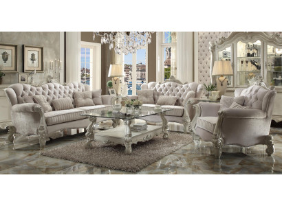 Chesterfield Sofa Garnitur 3+2 Sëtzer Set Design Sofa Polster Couchen Couch