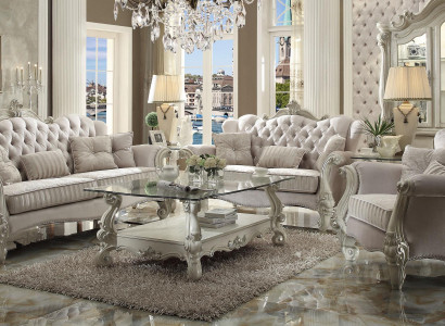 Chesterfield Sofa Garnitur 3+2 Sëtzer Set Design Sofa Polster Couchen Couch